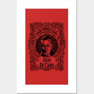 Julio de Caro in Black Posters and Art